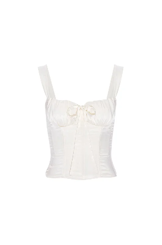 AGNES CORSET - IVORY