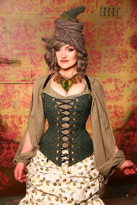 Aurora Corset in Clover Street #1 - The Ivy & Oak Collection