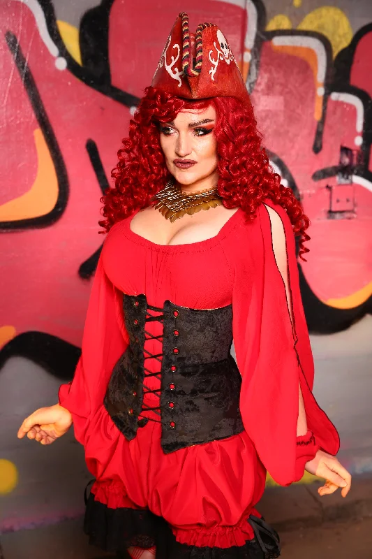 Torian Corset in Shadow Berry #31 - The Ruby Gloom Collection