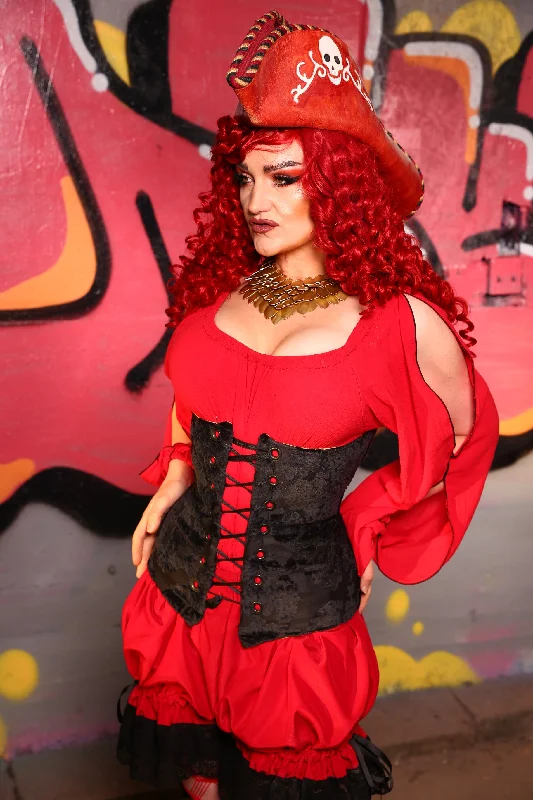 Torian Corset in Shadow Berry #31 - The Ruby Gloom Collection