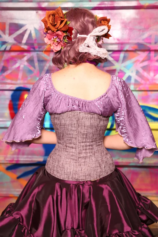 Wench Corset In Lavender Herbal #42 - Sugarplums & Pixie Sticks Collection