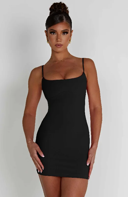 Estee Mini Dress - Black