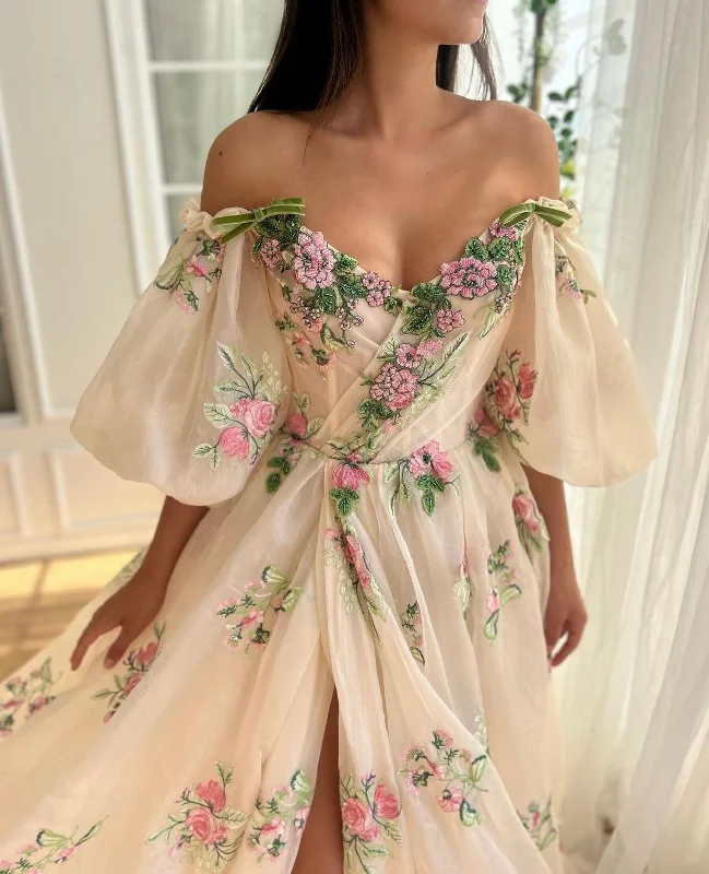 Fleur Trail Gown