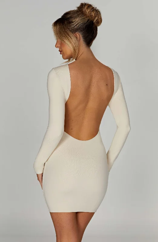 Liana Mini Dress - Cream