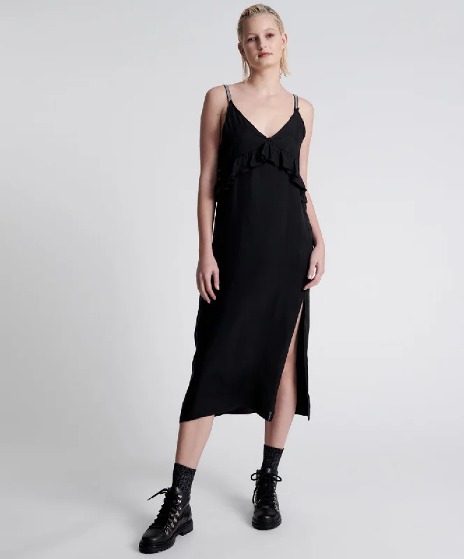 LUCKY STREAK SLIP DRESS