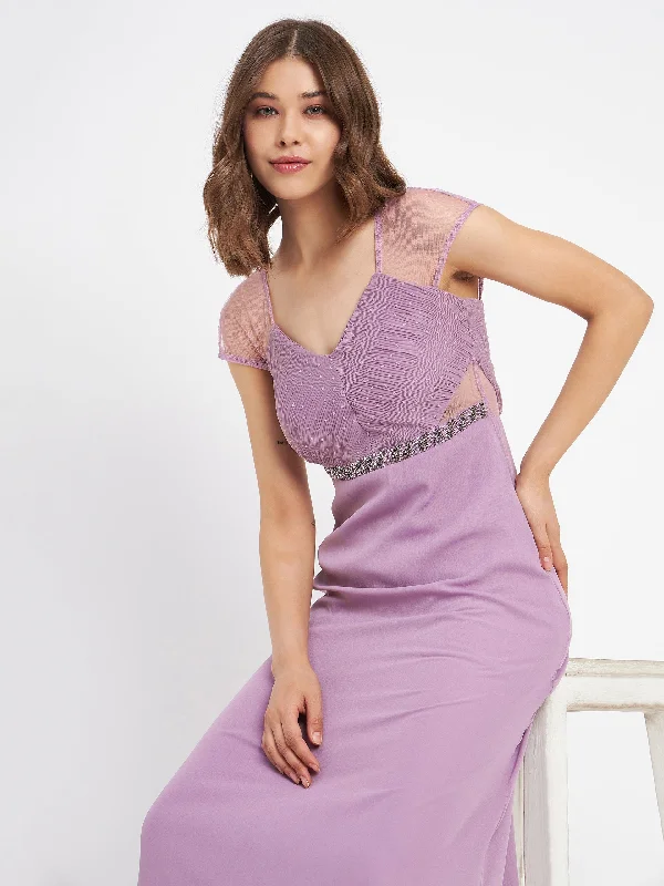 Madame Mauve Dress