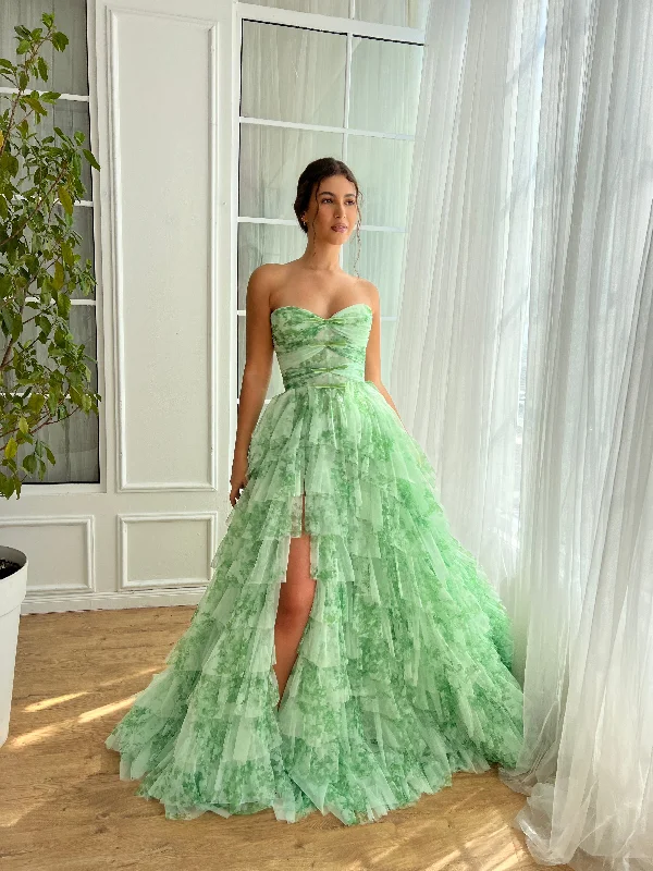 Mint Sky Bows Gown