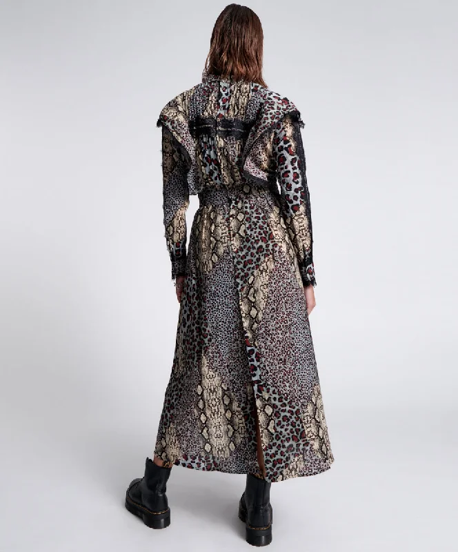 PUNK PYTHON METAL ADVENTURE DRESS MULTI