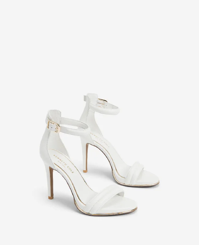 Brooke Bridal Ankle Strap Heeled Sandal