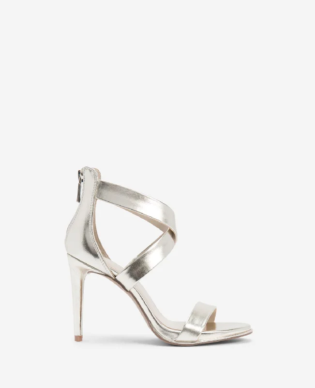 Brooke Cross Strap Heeled Sandal