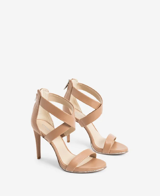 Brooke Cross Strap Heeled Sandal