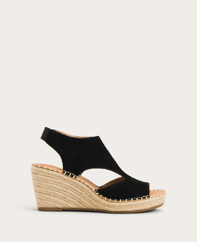 GENTLE SOULS - Cody Suede Esparille Wedge