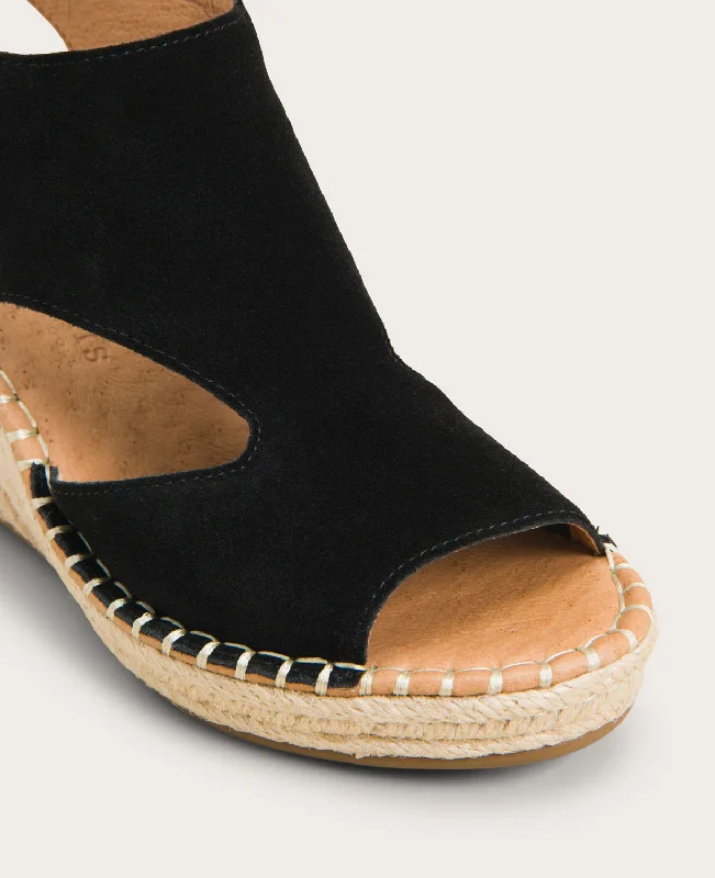 GENTLE SOULS - Cody Suede Esparille Wedge