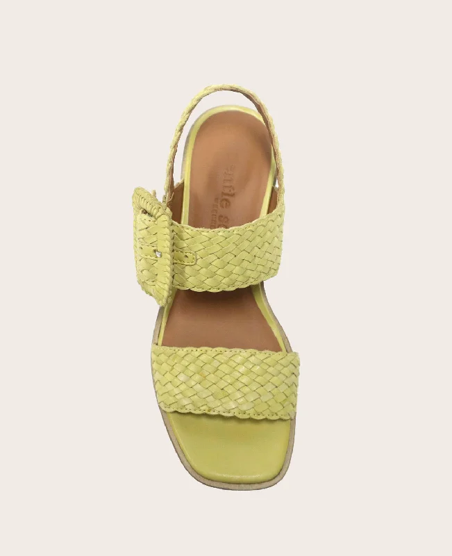 GENTLE SOULS - Madylyn Woven Heel Sandal