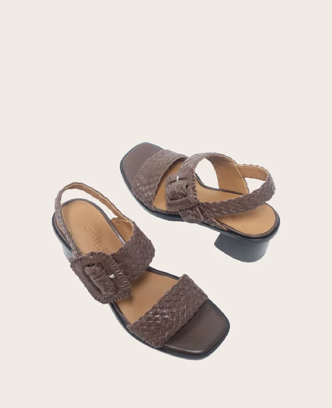 GENTLE SOULS - Madylyn Woven Heel Sandal