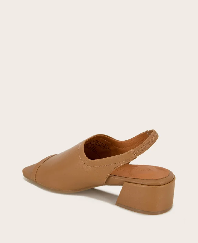 GENTLE SOULS - Penny Block Heel Slingback Sandal