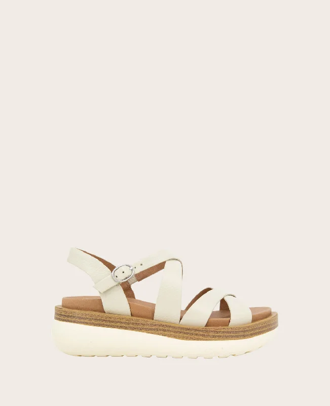 GENTLE SOULS - Reebha Leather Platform Sandal