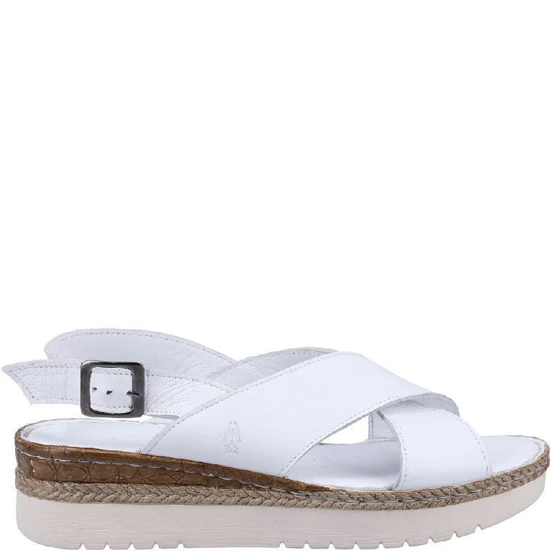 White Saphira Crossover Wedges