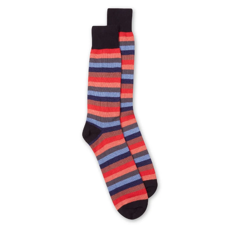 Multistripe Socks - Black