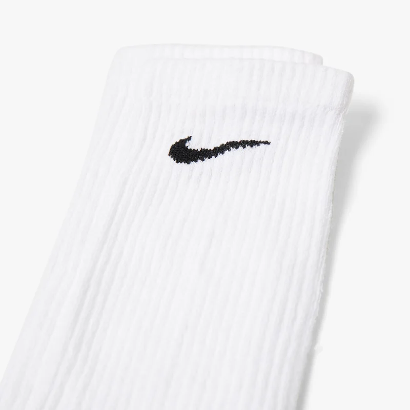 Nike Everyday Plus Cushioned Socks (3-Pack) White / Black