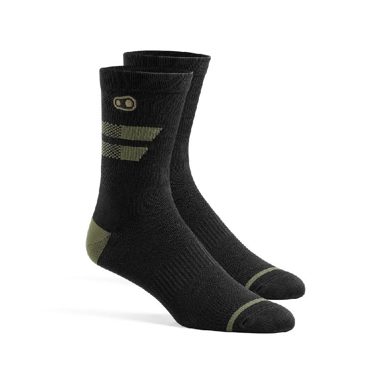 Ranger MTB Socks - Black/Green