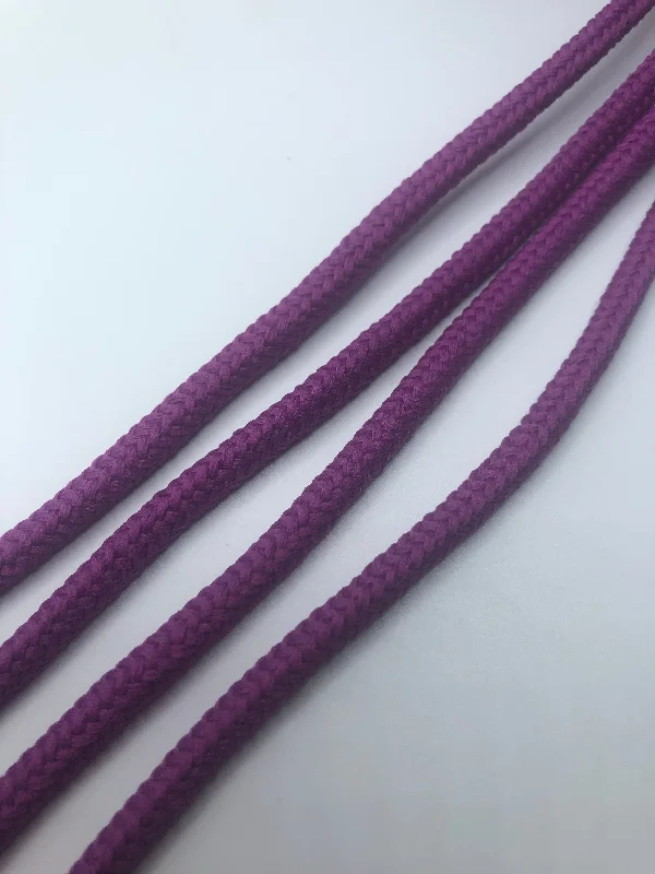 Round Solid Shoelaces - Light Purple