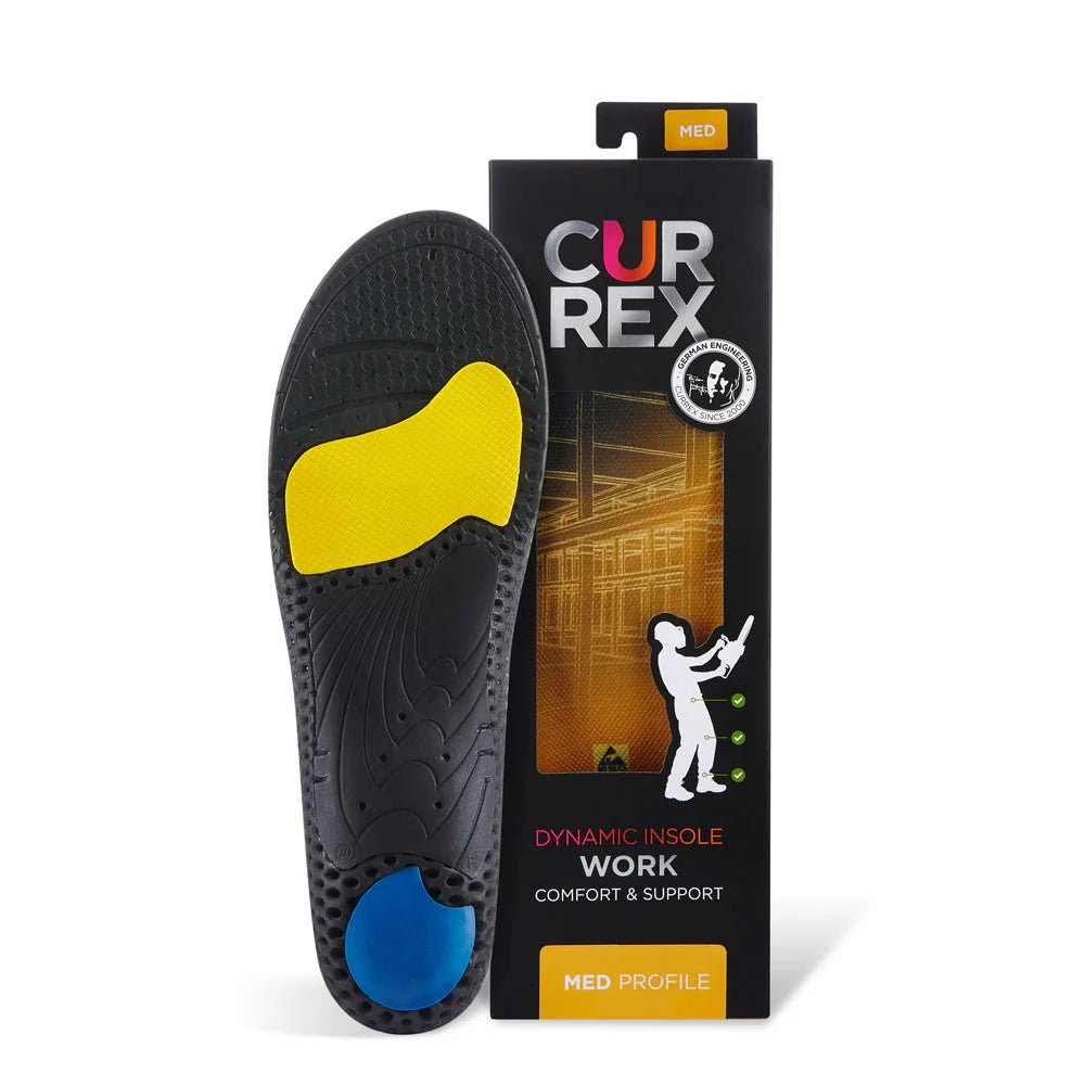 Currex WorkPro Insoles - Medium Profile