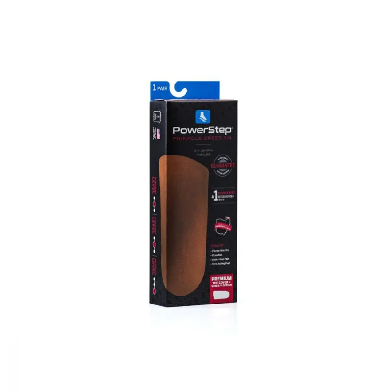 PowerStep Pinnacle Dress 3/4-Length Insoles