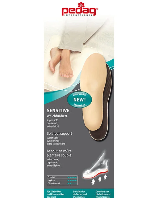 Sensitive Pedag Insoles Ideal For Diabetics and Rheumatism Sufferers