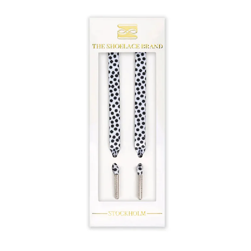 The Shoelace Brand - Black Dots Shoelaces (120cm)