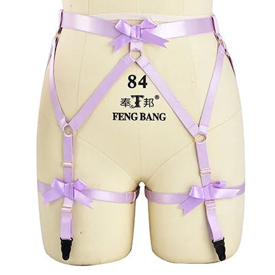 Pink Leg Harness