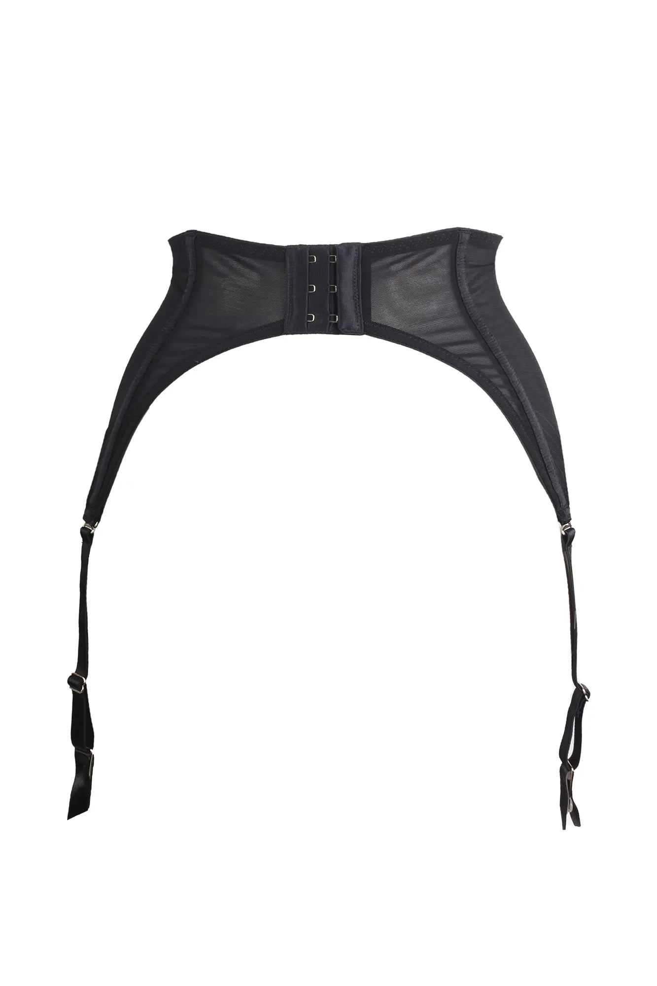 India Suspender In Black - Pour Moi