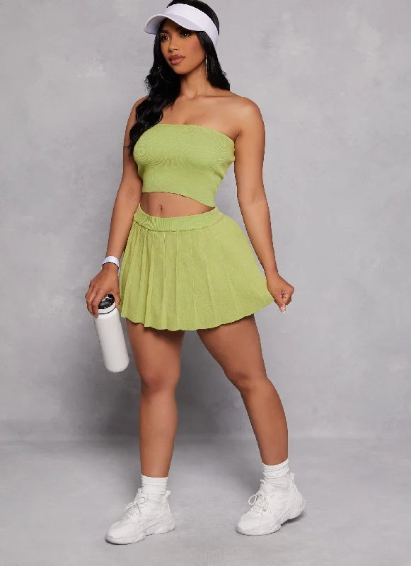 Daisy Solid Tube Top