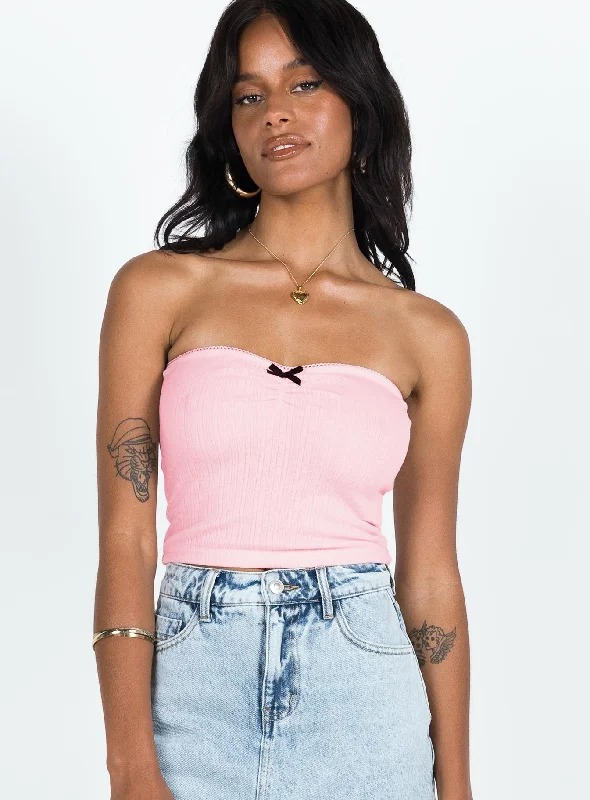 Tari Tube Top Pink