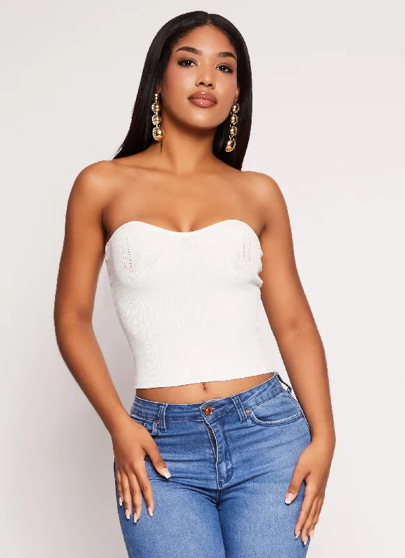 Basic Knit Tube Top