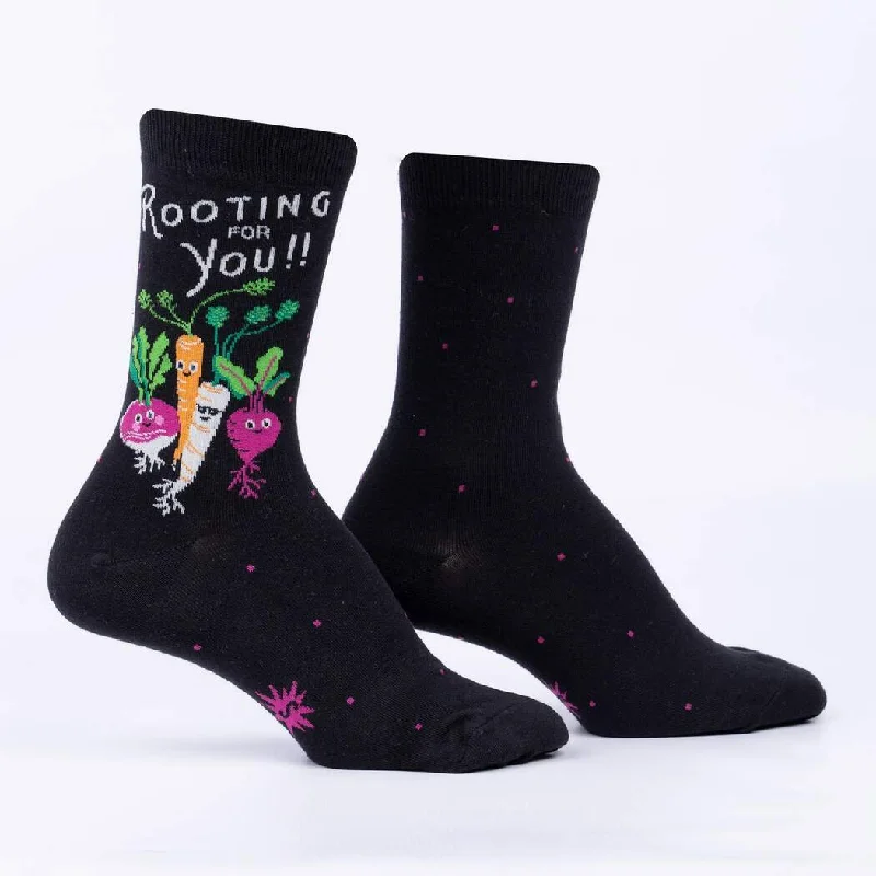 Rooting For You Women's Crew Socks