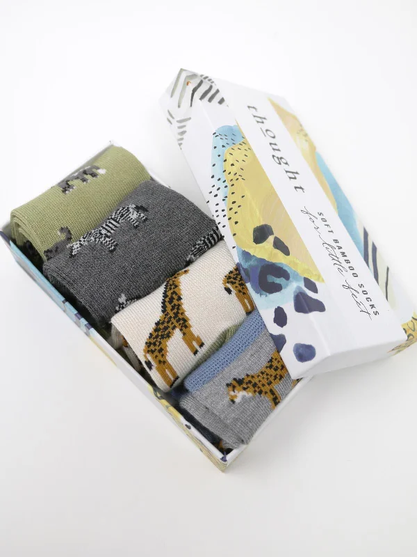 ZOOLOGICAL KIDS SOCK BOX - MULTI